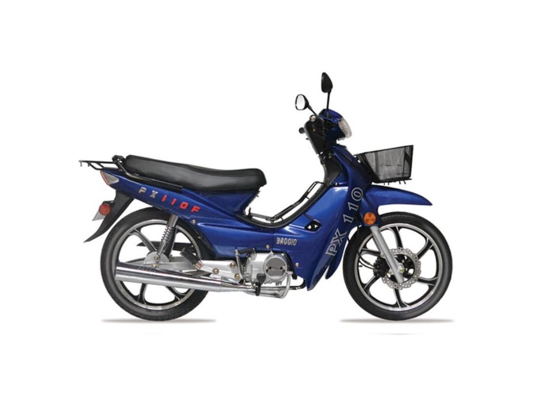 Moto Baccio PX110 de Academia Rodríguez